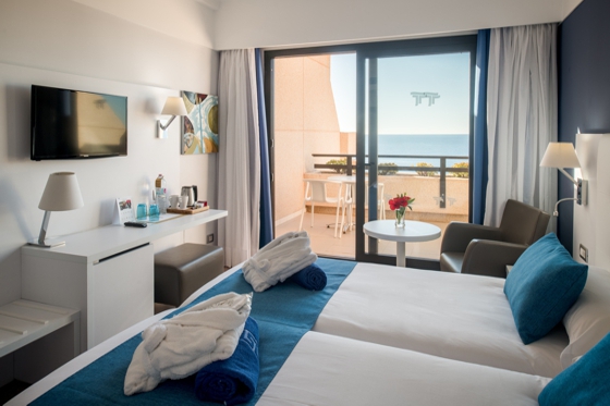 Dormitorio Doble Vista Mar hotel grand teguise playa