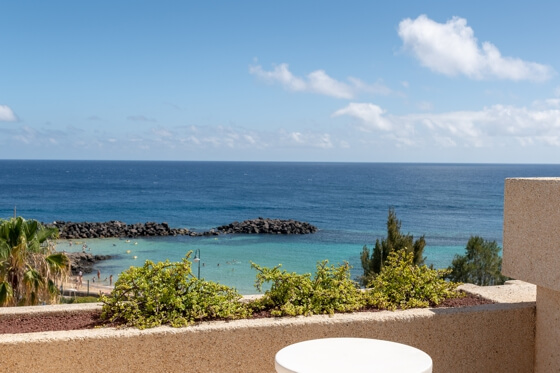 Terrasse Double Supérieure Vue sur Mer hotel grand teguise playa